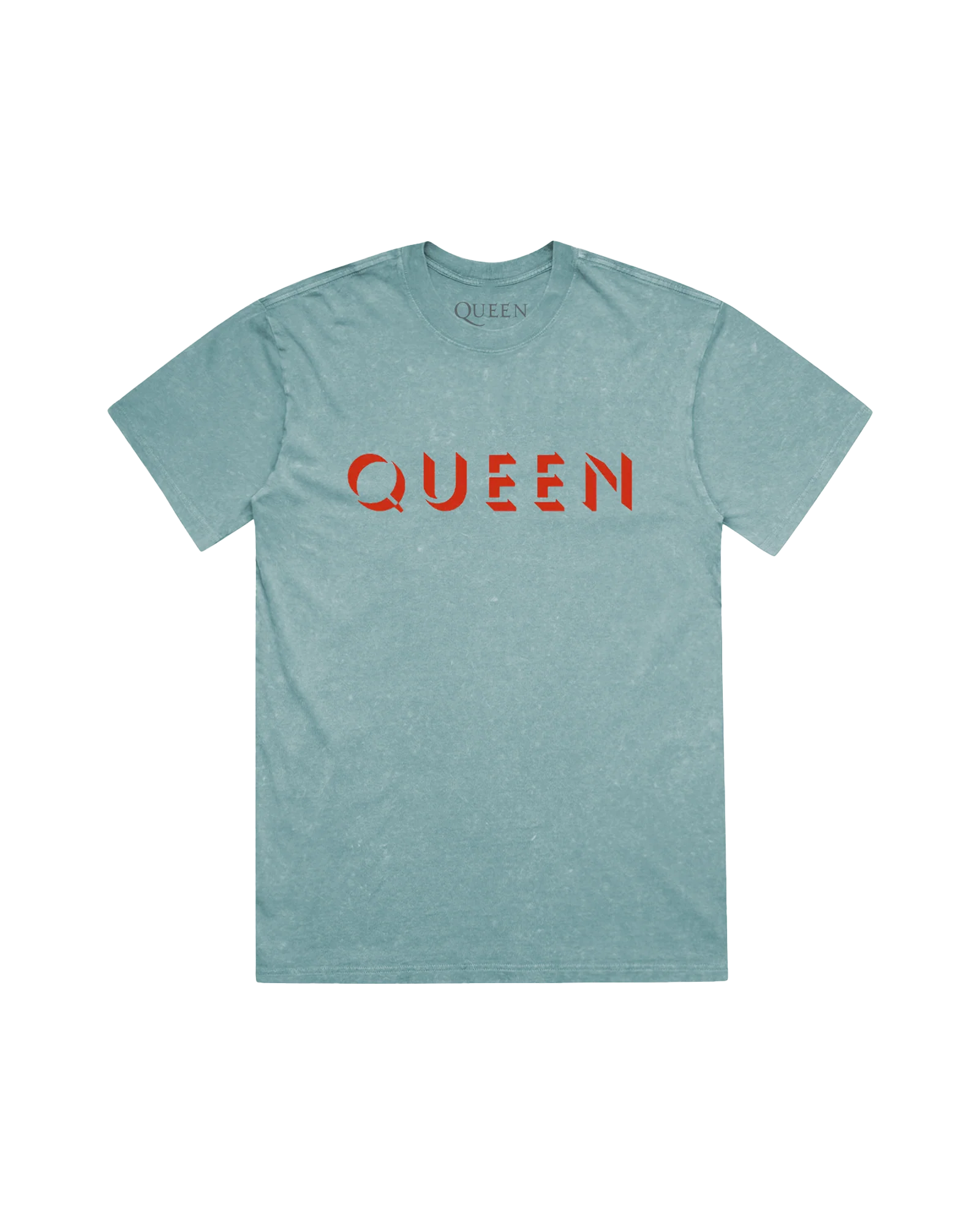 We Will Rock You | Stone Wash Green T-Shirt